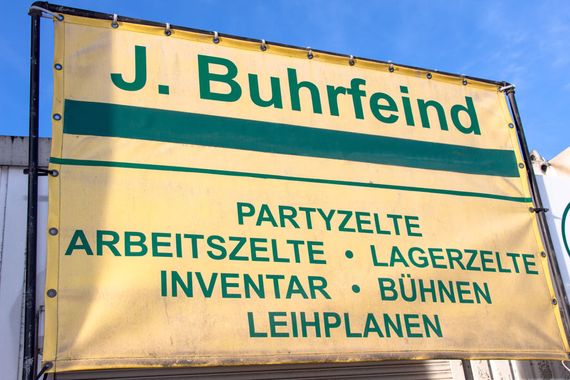 Referenzen, Impressionen Johann Buhrfeind KG Markisen - Planen - Zelte in Hannover